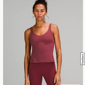 Lululemon align waist length tank top